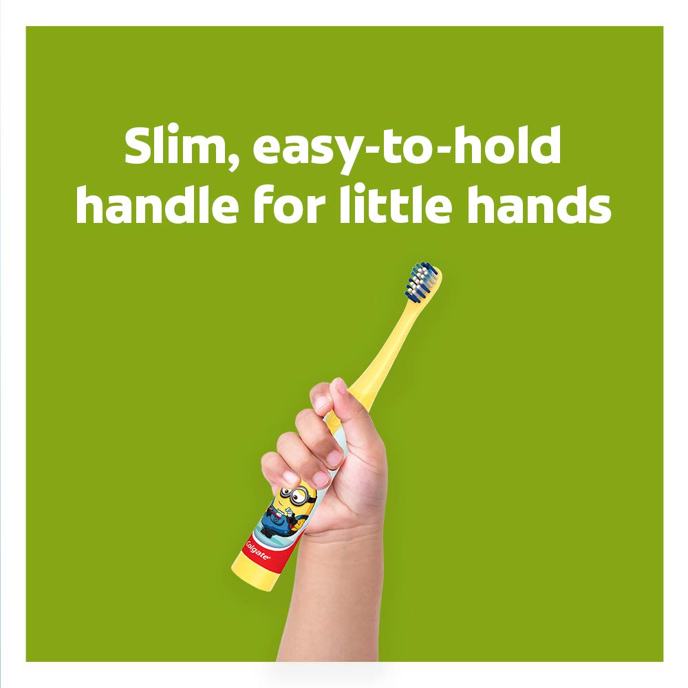 Colgate Kids PJ Masks Toothbrush - Extra Soft Bristles, Color May Vary, Battery Powered, 1 Count