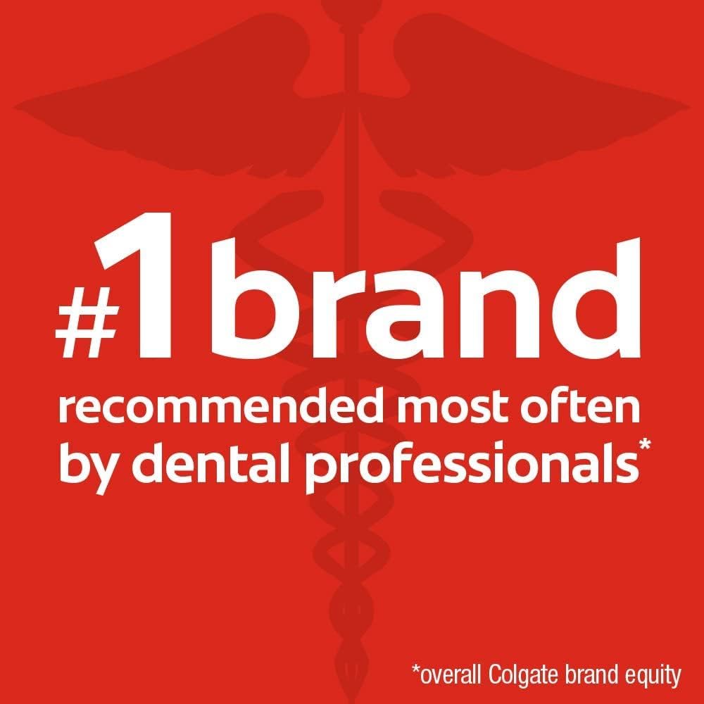 Colgate Optic White Advanced Teeth Whitening Toothpaste – Sparkling White 4.2 oz, 5 Pack (Total 21 oz)
