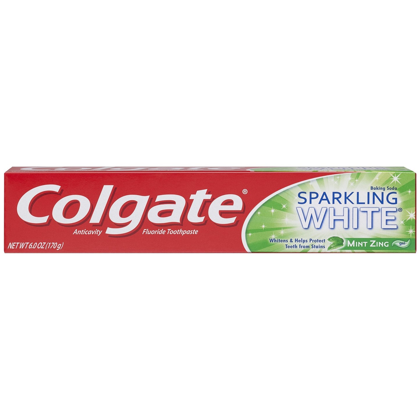 Colgate Sparkling White Mint Toothpaste - 6 oz (6 Pack)