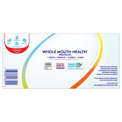 Colgate Total Whitening Toothpaste – 4.8 oz, 2 Count