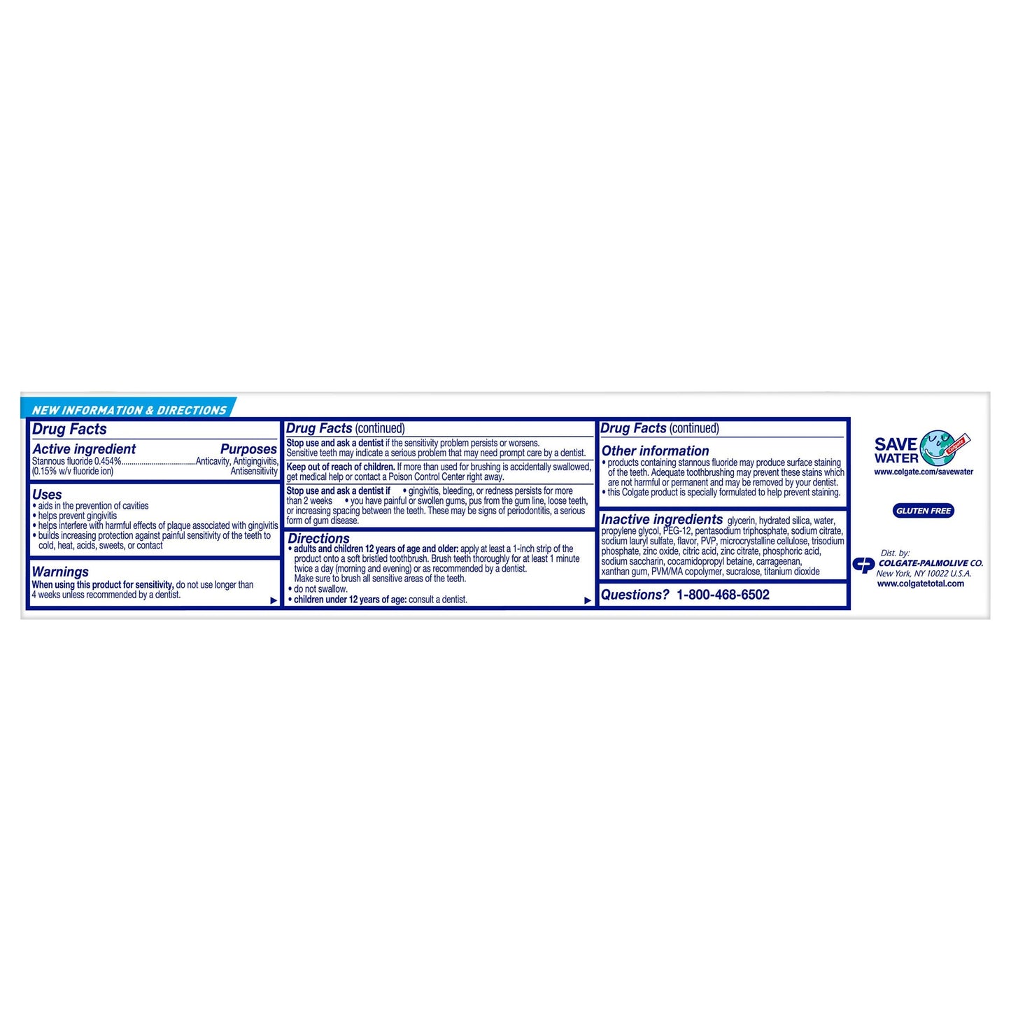 Colgate Total Whitening Toothpaste – Advanced Whitening (5.1 oz)