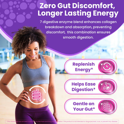 Collagen Gummies 3000mg for Women & Men - Multi-Collagen I-VX, Sugar Free