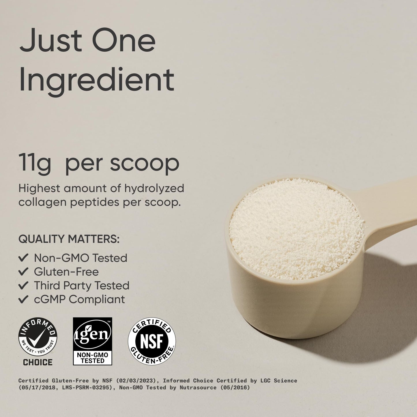 Sports Research Collagen Peptides – Hydrolyzed Type I & III Powder for Skin, Nails & Joints