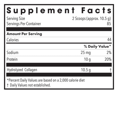 Allergy Research Group Collagen Powder for Men & Women - Hydrolyzed Arthred Collagen Formula 31.7 Oz