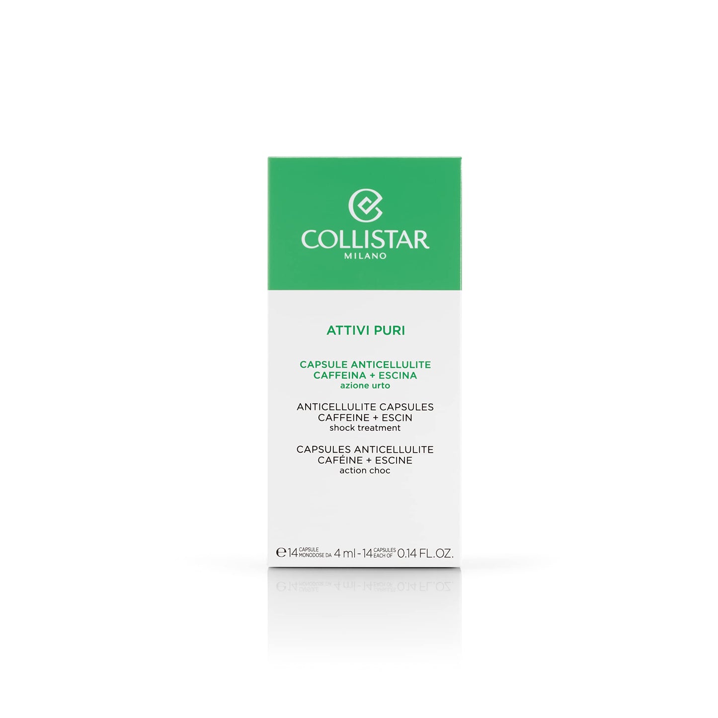 Collistar Pure Actives Anticellulite Capsules 4ML x 14 Capsules