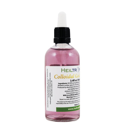 Colloidal Gold 10 ppm – 100 ml (3.4 fl oz) | Heiltropfen®