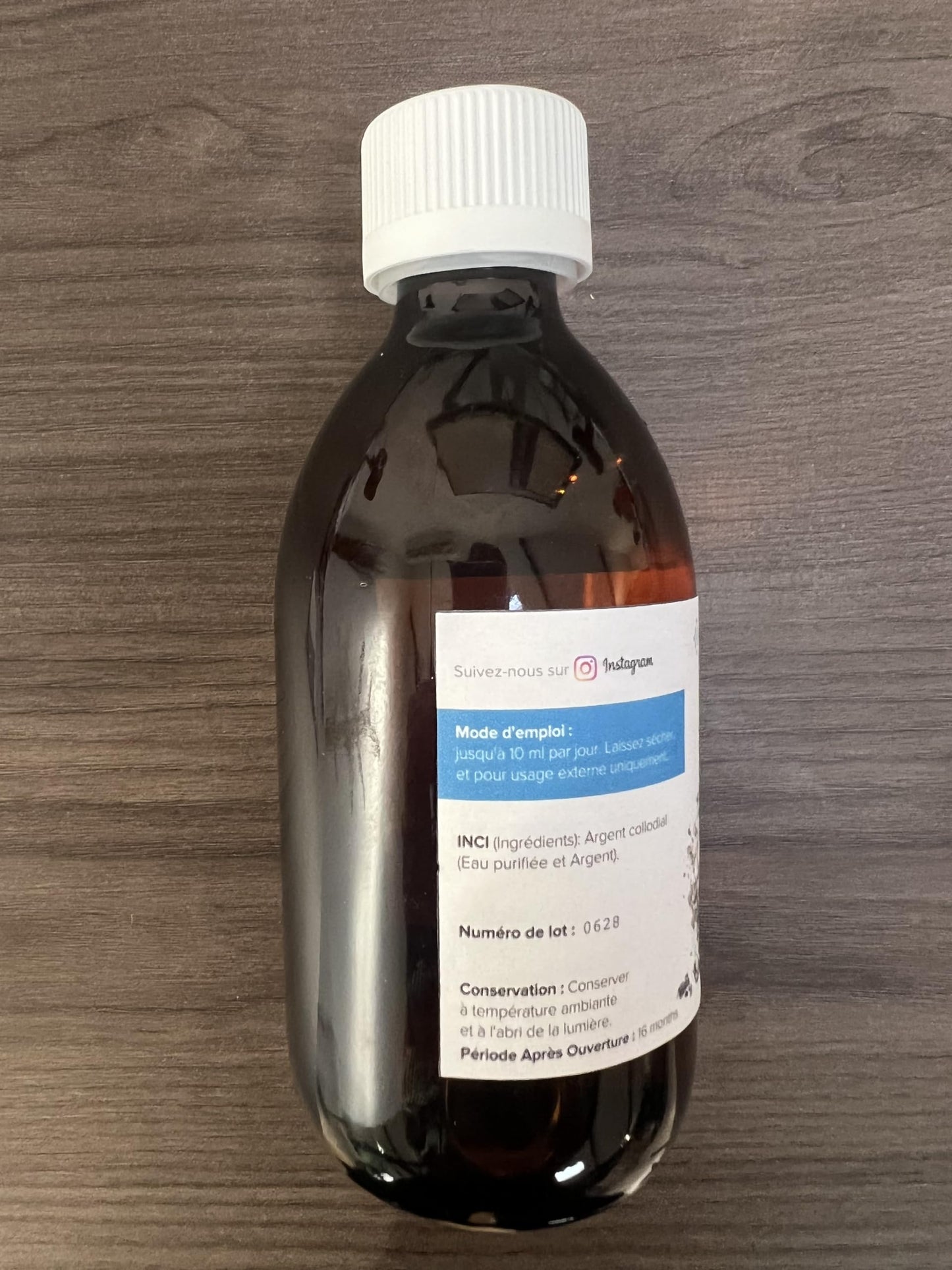 Colloidal Silver Liquid 10 fl oz & Spray | Bioactive Hydrosol Silver Water 40 PPM