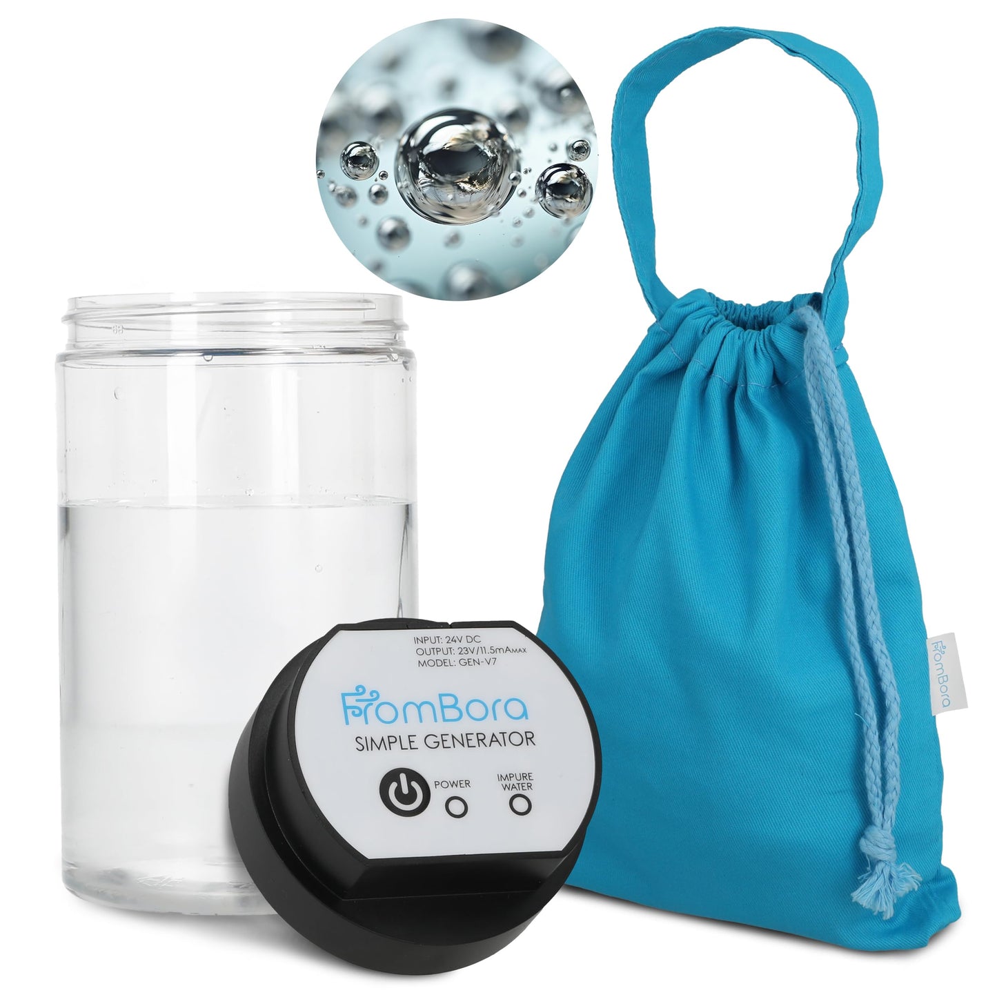 Colloidal Silver Generator Kit MAX – 99.99% Ag Rods, TDS Meter, Impure Water Indicator