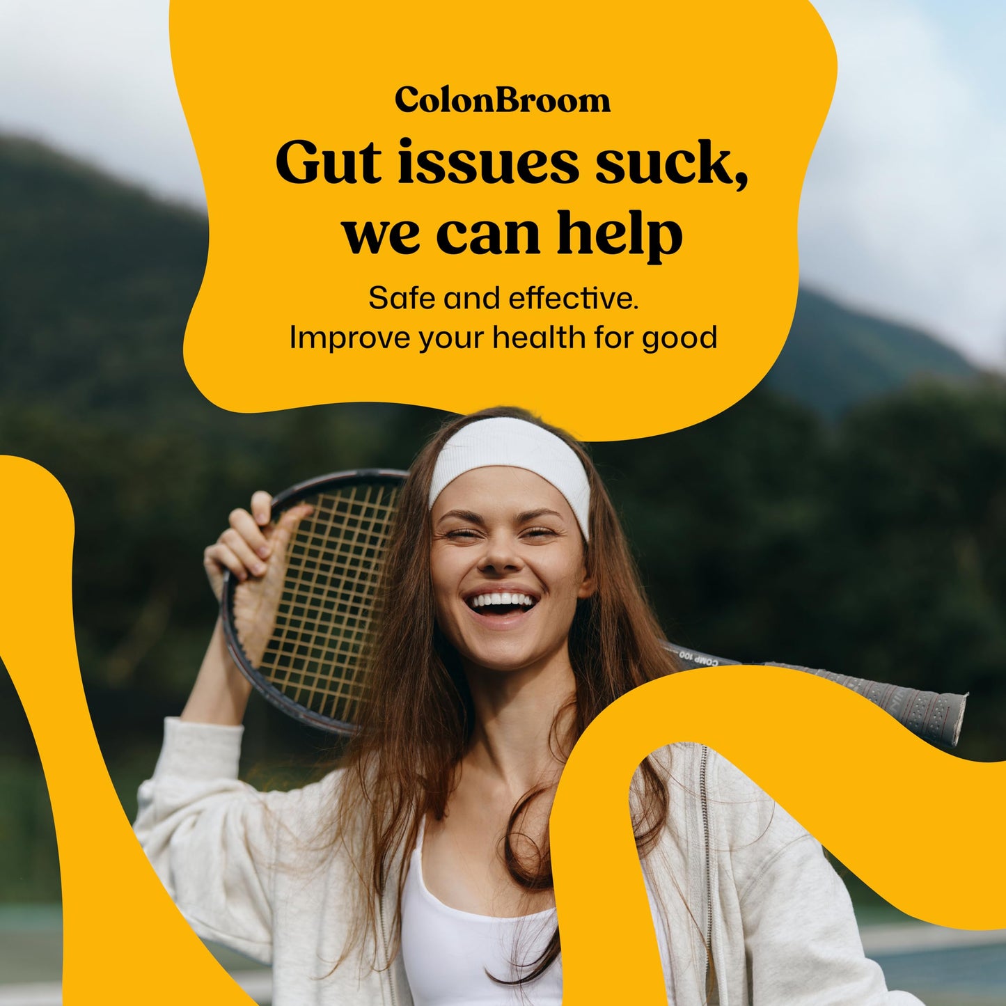 ColonBroom Premium Weight Management Supplement (Strawberry) - Psyllium Husk Fiber Powder Drink - Gluten Free, Non-GMO, 100 Servings