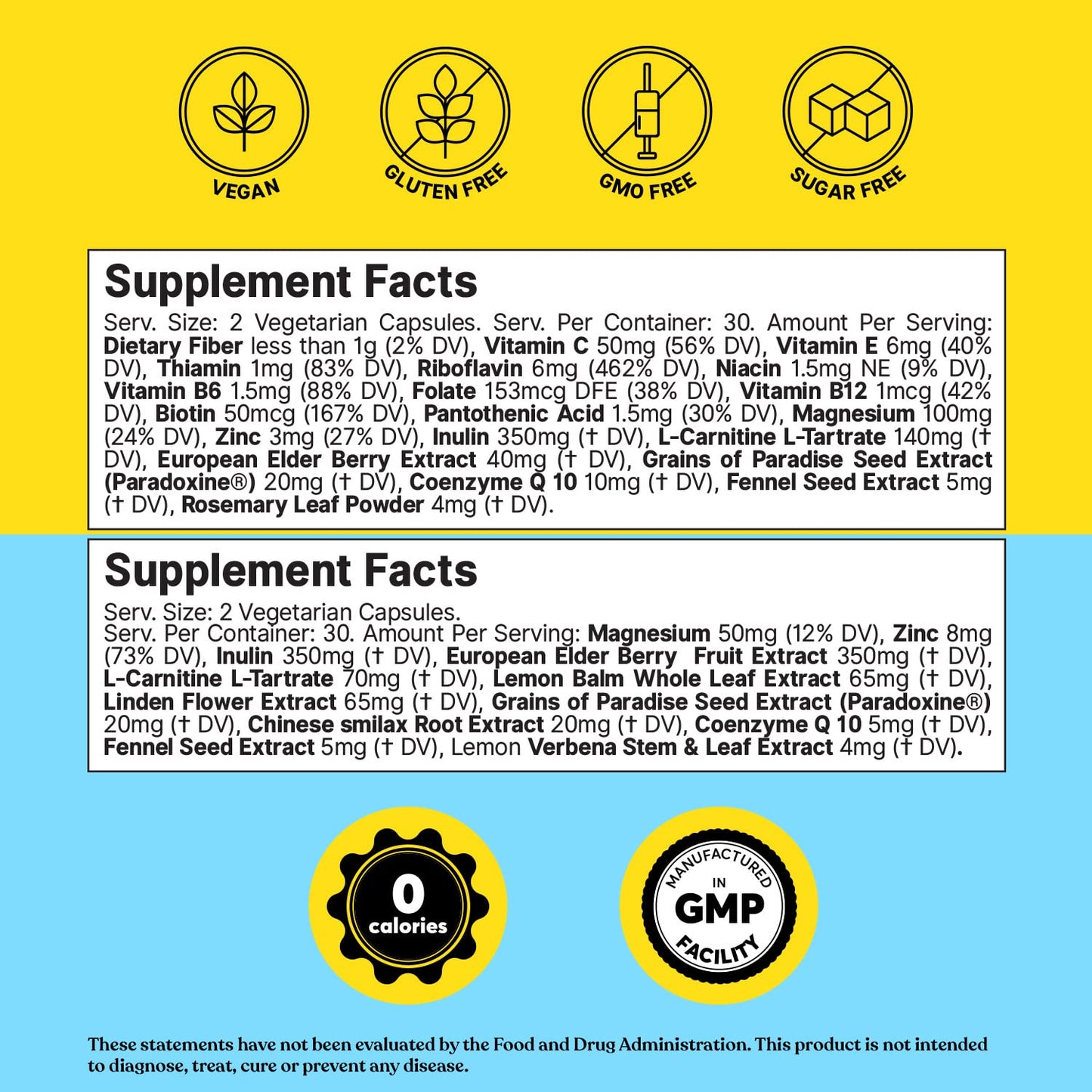 ColonBroom Day & Night Burner – 60 Vegan Capsules (Women & Men)