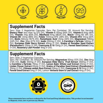 ColonBroom Day & Night Burner – 60 Vegan Capsules (Women & Men)
