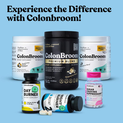 ColonBroom Day & Night Burner – 60 Vegan Capsules (Women & Men)