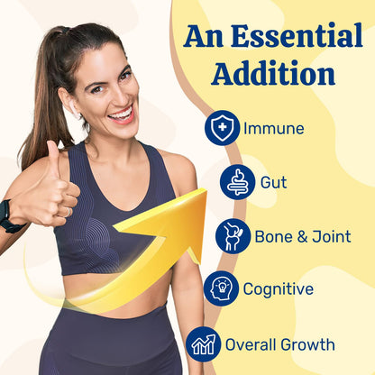 Bovine Colostrum Chews with 60% IgG – Vanilla Flavor, Grass-Fed Cows – Immune & Gut Support – 60 Soft Chews (2 Bottles)