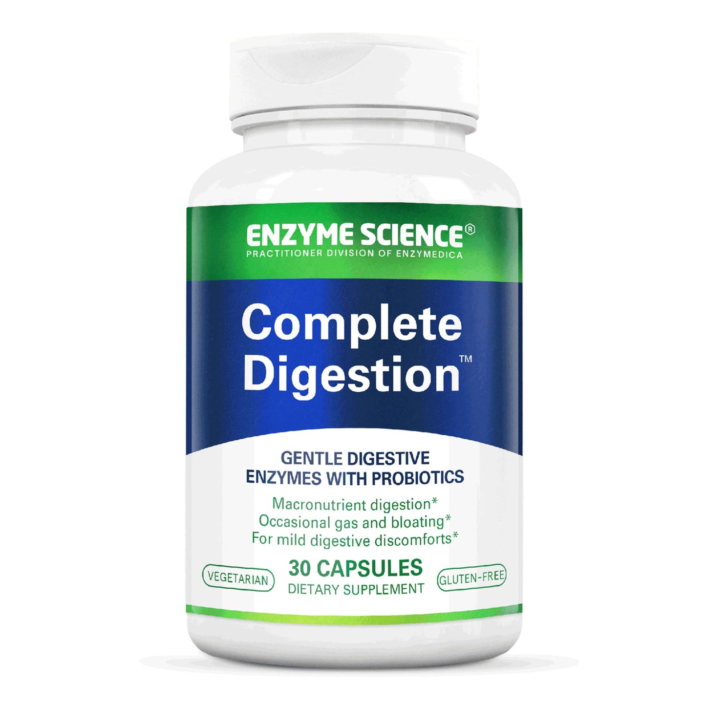 Enzyme Science Complete Digestion - Digestive Enzymes & Probiotics (30 Capsules)