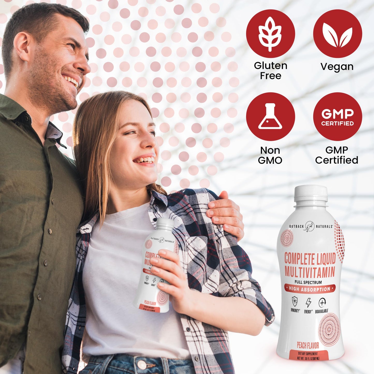 Complete Liquid Multivitamin – High Absorption Blend of Vitamins, Minerals, Amino Acids, Probiotics & Superfoods for Immune, Energy, Joint Health & More | No Sugar Added 30 Servings