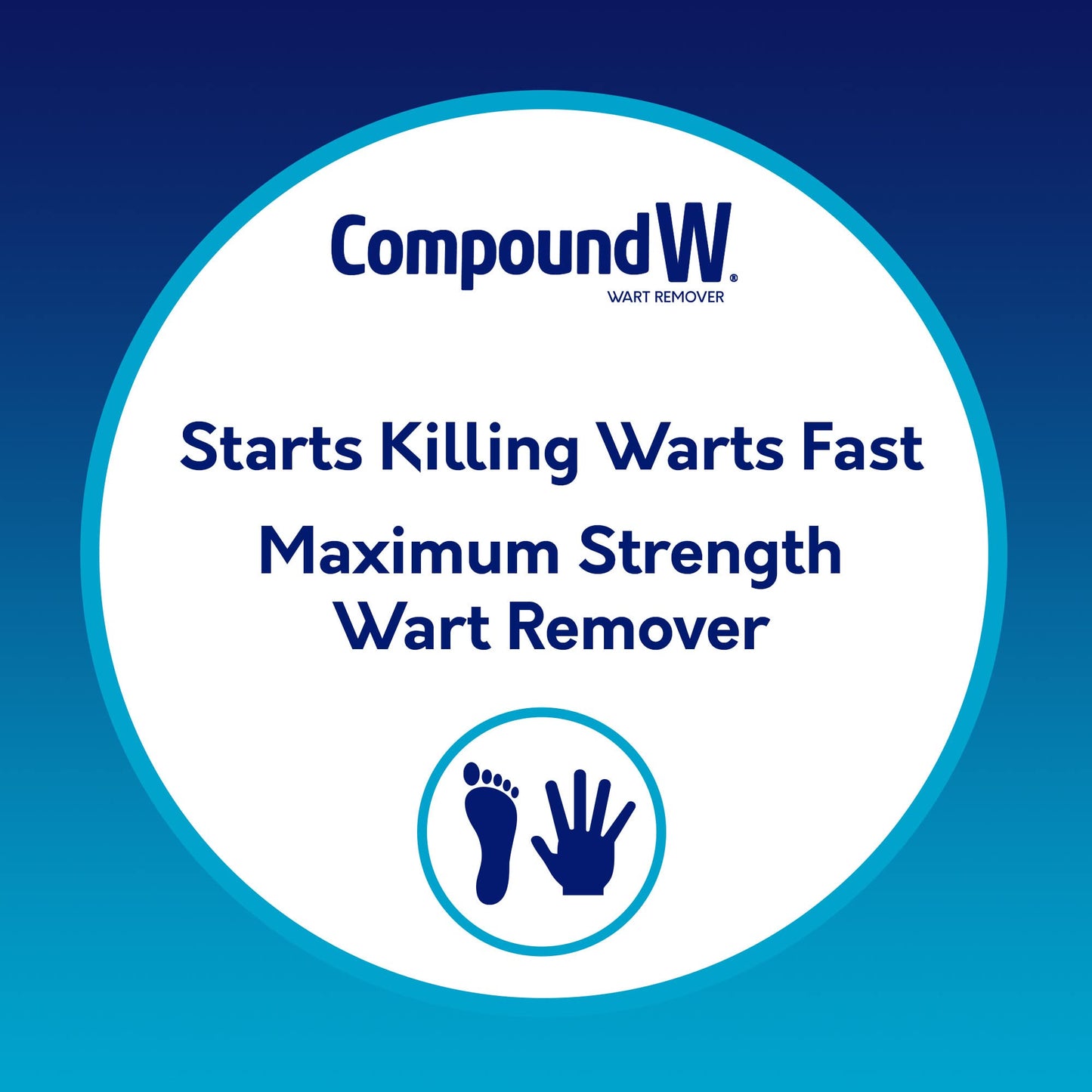 Compound W Maximum Strength Wart Remover – Fast-Acting Salicylic Acid Liquid, 0.31 Fl Oz