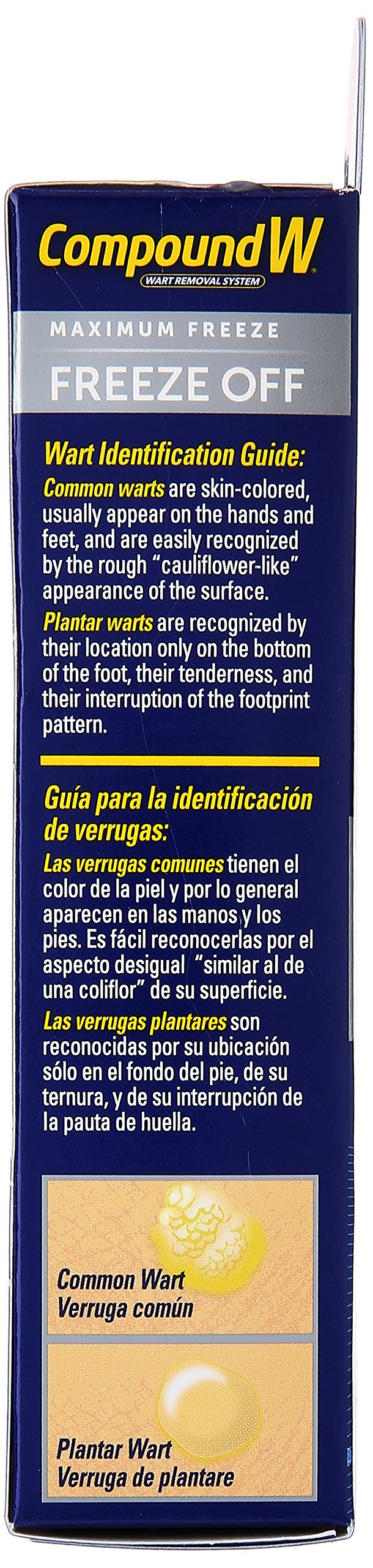 Compound W Wart Remover Freeze Off Kit (8 ct) – Packaging May Vary | Pharmacist-Recommended