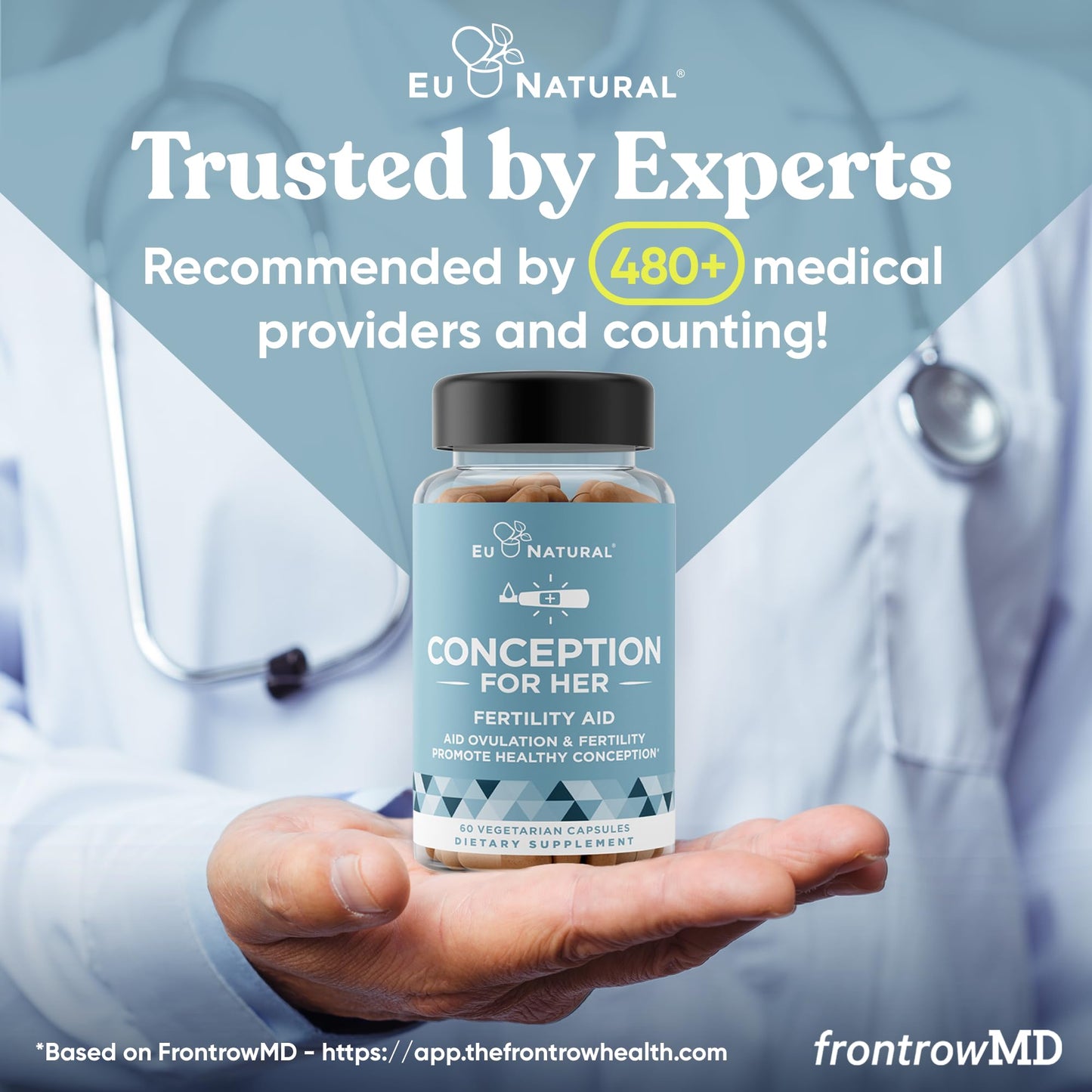 Conception Fertility Supplements for Women – Ovulation & Hormonal Balance | Prenatal Support (60 Veg Soft Capsules)