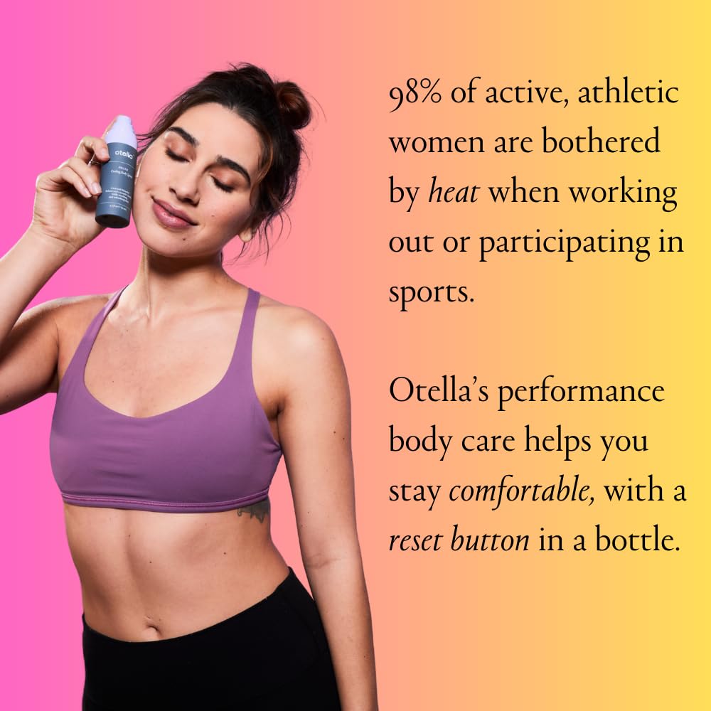 Cooling Body Spray with Menthol and Lavender Vanilla Scent – 2.7 oz | Immediate Heat Relief | TSA Approved | Gluten Free | Vegan | Paraben Free