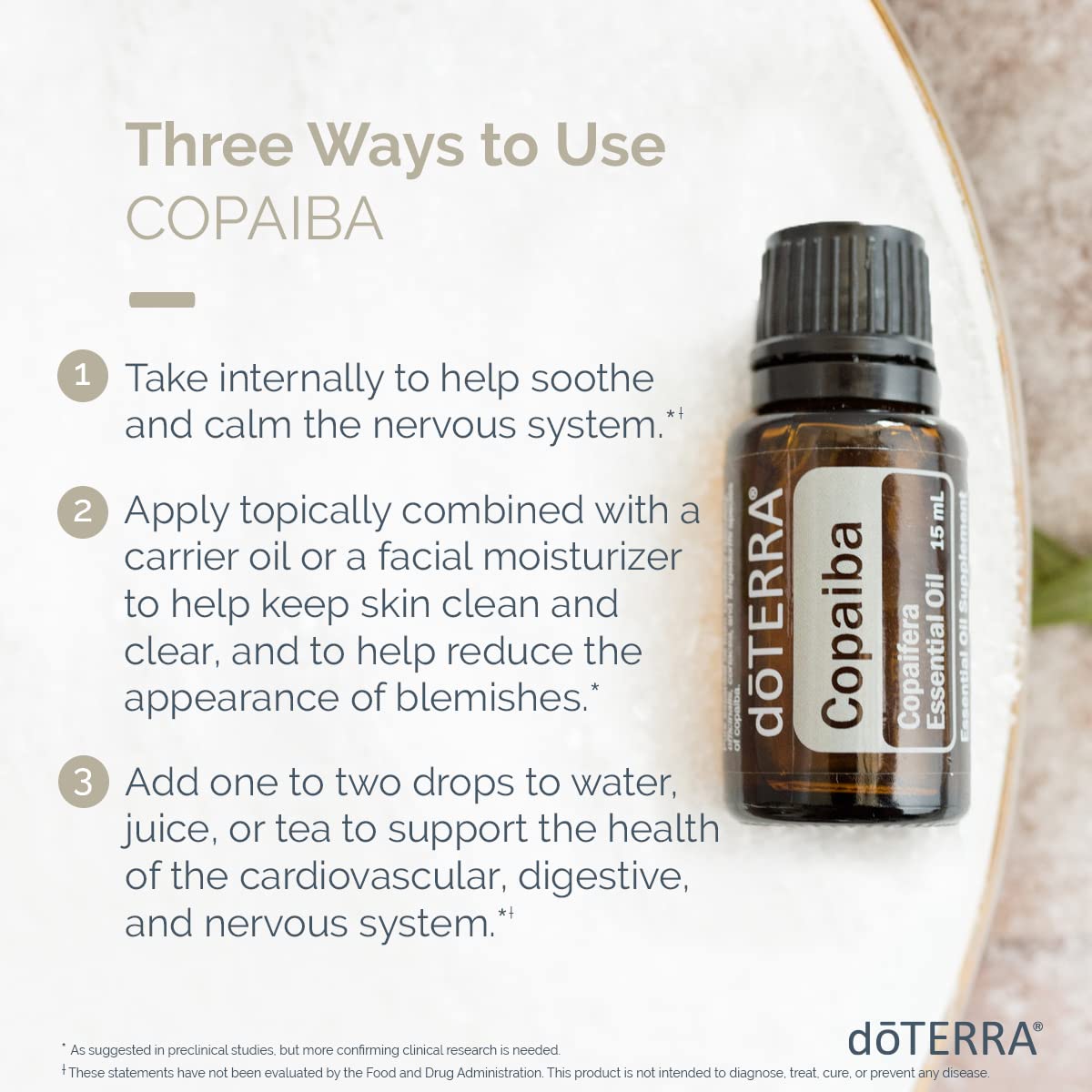 doTERRA Copaiba Essential Oil | Immune Support & Skin Health