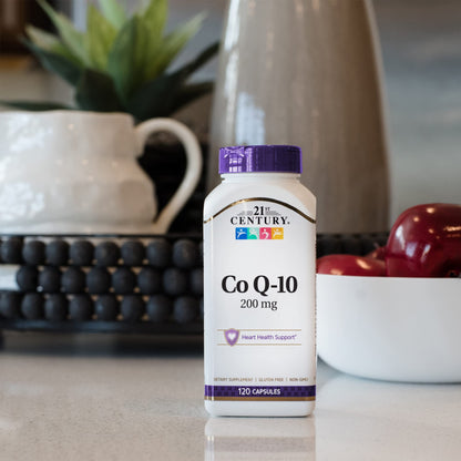 21st Century Co Q10 200 mg Capsules – 120 Count (27435)