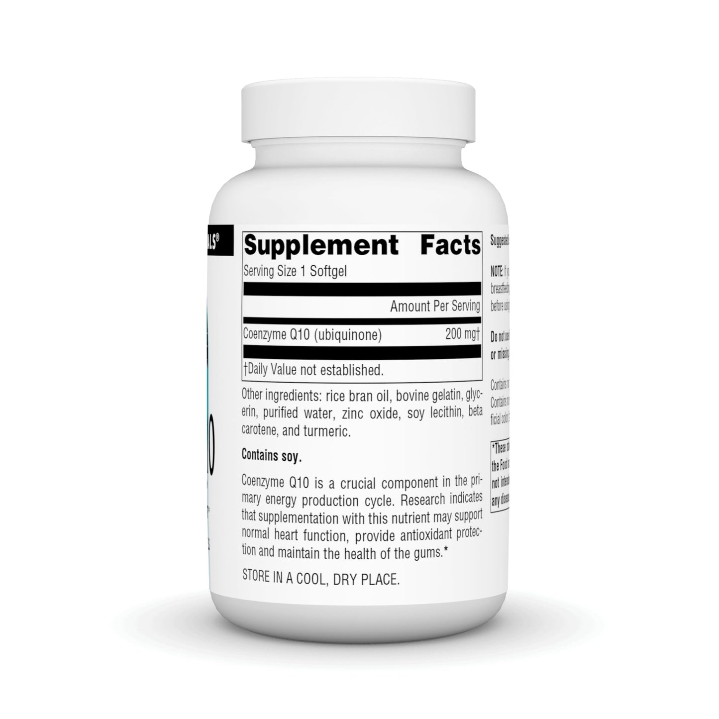 Source Naturals CoQ10 200 mg Softgels (90 Count) – Antioxidant Support