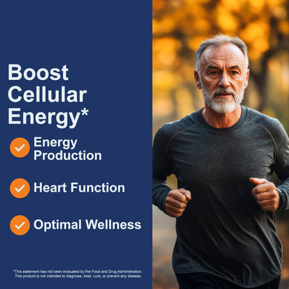 Carlson Co-Q10 100 mg – Co-Enzyme Q10 for Energy & Heart Health | 200 Softgels