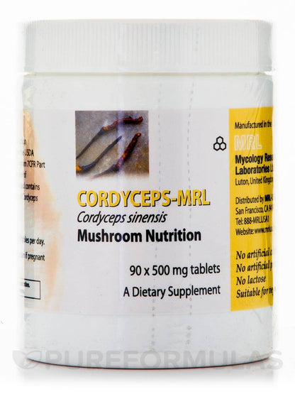 Cordyceps Sinensis-MRL 500 mg – 90 Tablets | Mycology Research Laboratories