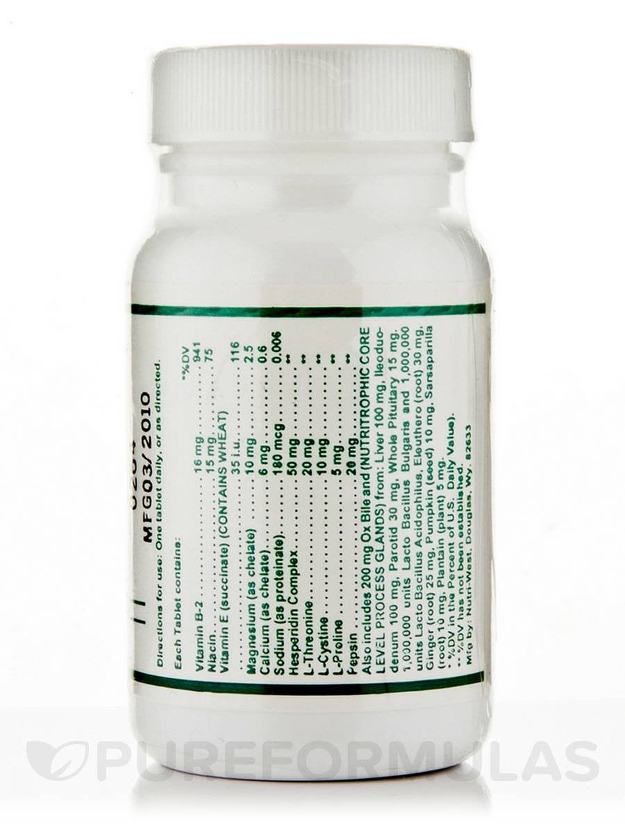 Core Level Bile - 60 Tablets by Nutri West | Biliary Support