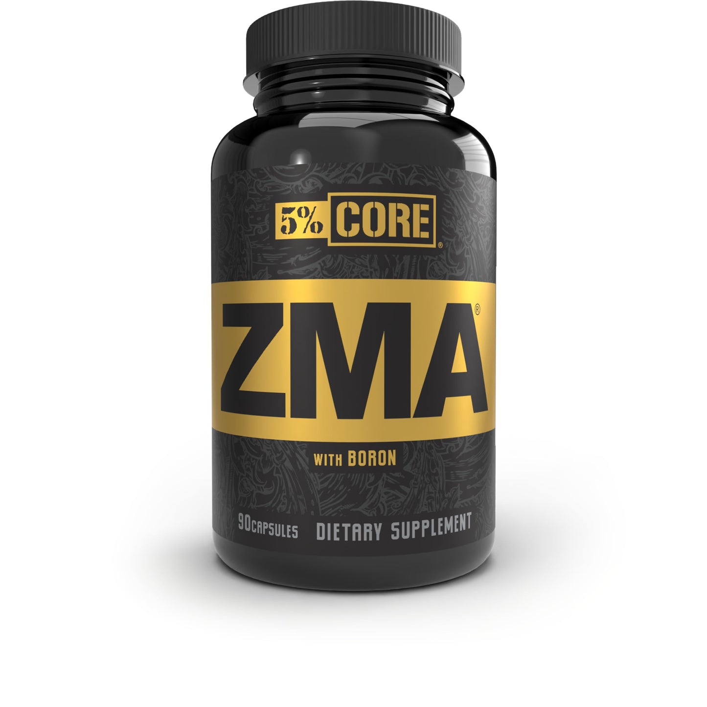 5% Nutrition Core ZMA with Boron – Zinc, Magnesium & B6 (90 Caps)