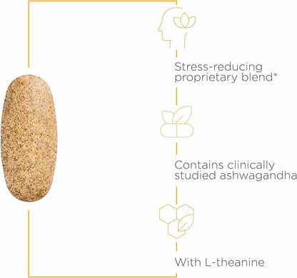 Integrative Therapeutics Cortisol Manager - Adrenal Health Support Supplement for Healthy Stress Response* - Vegan, Dairy-Free & Gluten-Free - 30 Tablets (15 Servings)