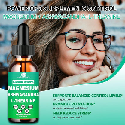 Cortisol Supplements for Women & Men – Lemonade Drops with Magnesium & Ashwagandha