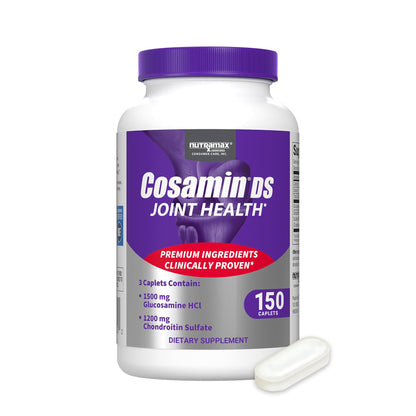 Cosamin DS Joint Health – Glucosamine & Chondroitin – Nutramax 150 Caplets