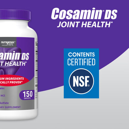 Cosamin DS Joint Health – Glucosamine & Chondroitin – Nutramax 150 Caplets