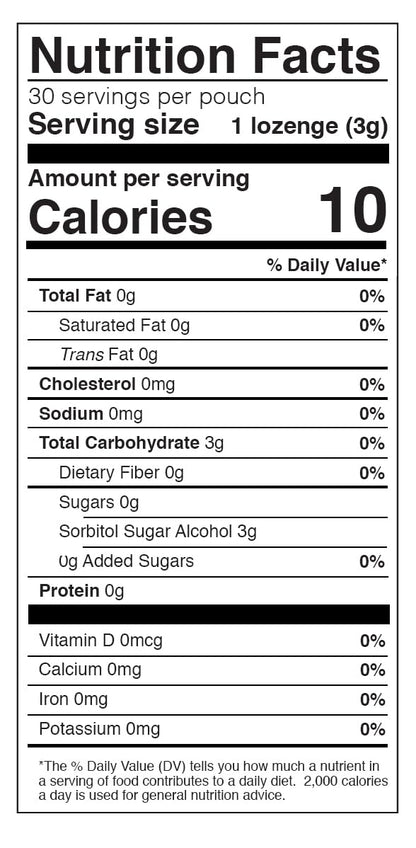 Cotton Mouth Lozenges Fruit Mix – 3.3oz Bag (6 Bags) | Dry Mouth Relief, Sugar Free & Gluten Free