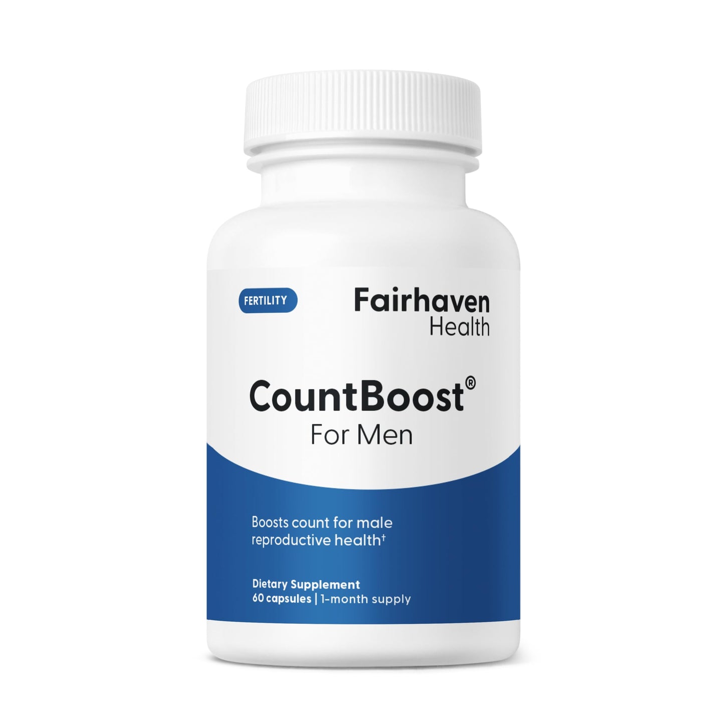 CountBoost for Men – Male Fertility & Count Support (60 Capsules)