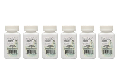 Crackaging Cycloastragenol 98% - 10mg Capsule | Super-Absorption Formula (30 Caps per Bottle, 6 Bottles)