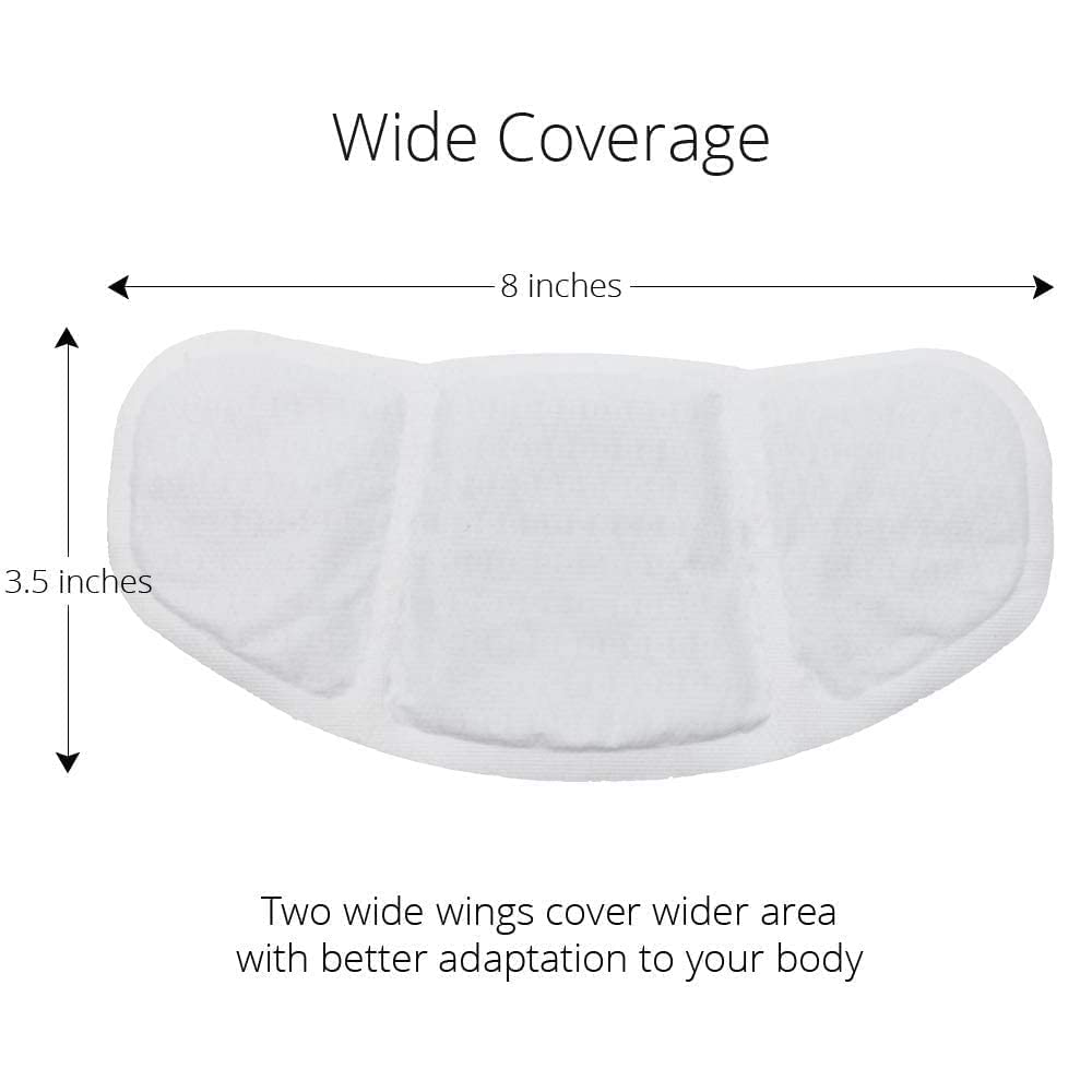 CrampCareH 5-Patch PMS Heat Patch with Wide Wings – FDA-Registered