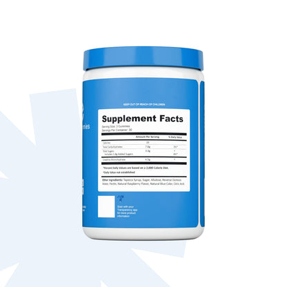 Create Creatine Monohydrate Gummies – 1.5g per Gummy, Vegan, Anti-Melting