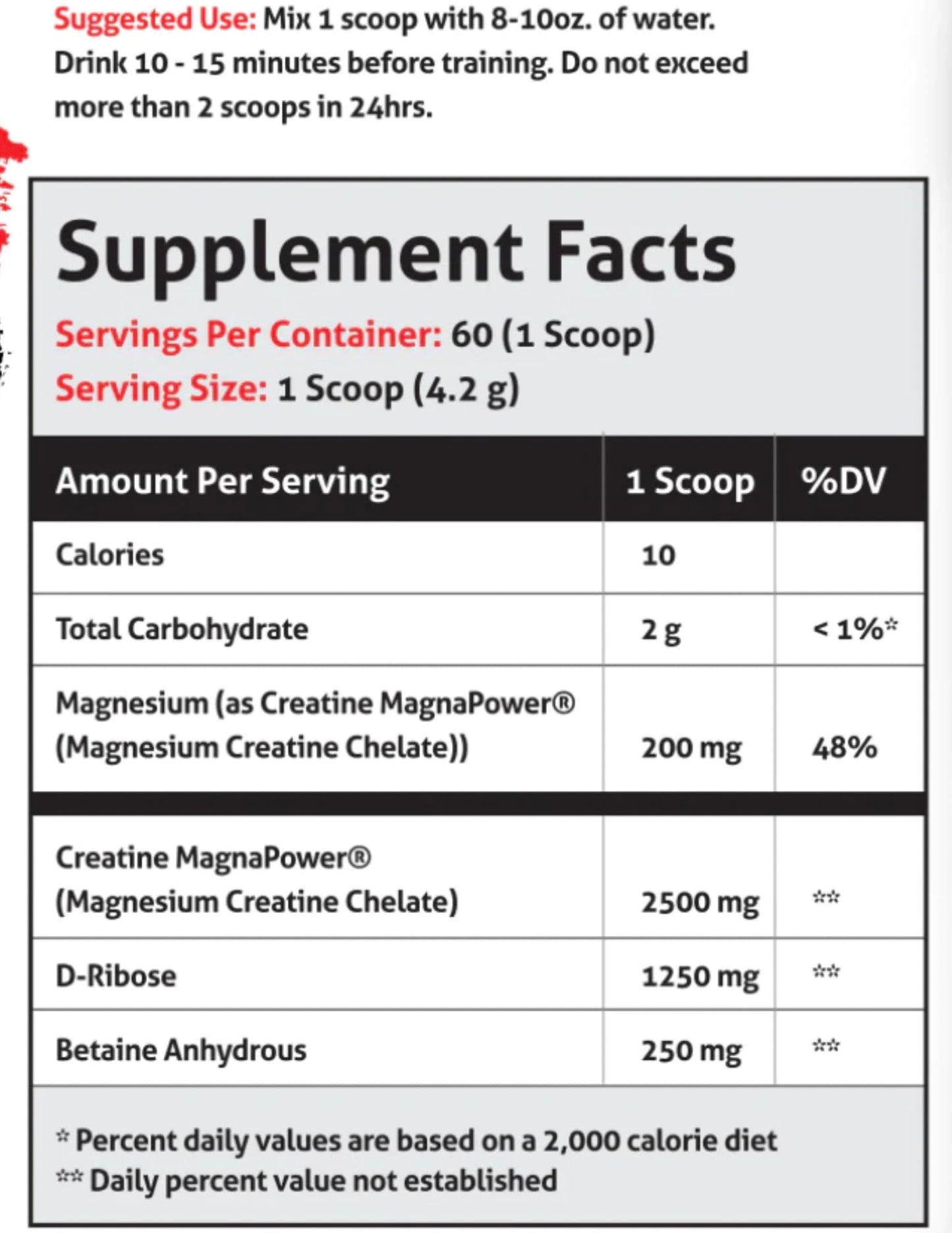 FRONTLINE FORMULATIONS Creatine Chaos – Lean Muscle Growth, Post-Workout, Unflavored (60 Servings)