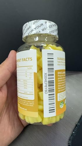 Creatine Monohydrate Gummies Complex – 6400mg per Serving, L-Taurine & Vitamin B12, Sugar Free Pineapple 90 Gummies