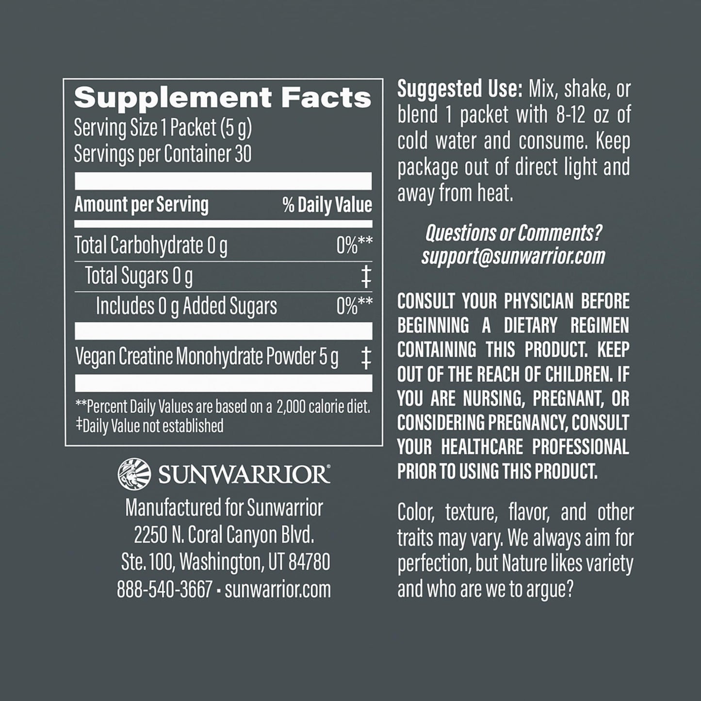 Creatine Monohydrate Powder – Micronized, Vegan & Keto | 30 Servings