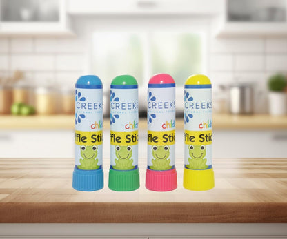 Creekside Naturals Sniffle Sticks – Pocket-Sized Nasal Inhalers with Natural Essential Oils