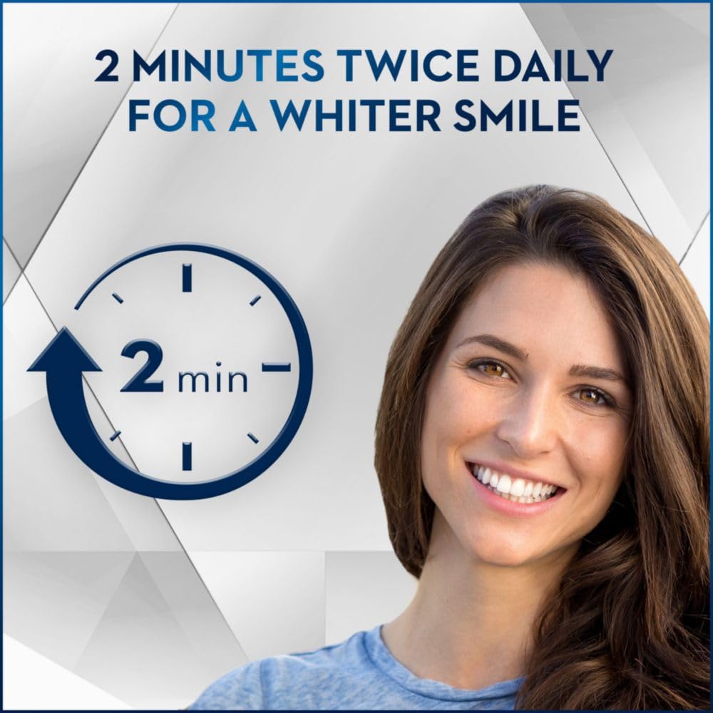 Crest 3D White Brilliance 2 Step Kit – Deep Cleansing Toothpaste (4oz) + Whitening Gel (2.3oz)
