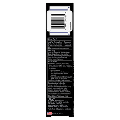 Crest 3D White Charcoal Deep Clean Toothpaste – Whitening Therapy, Mint, 3.5 oz (2-pack)