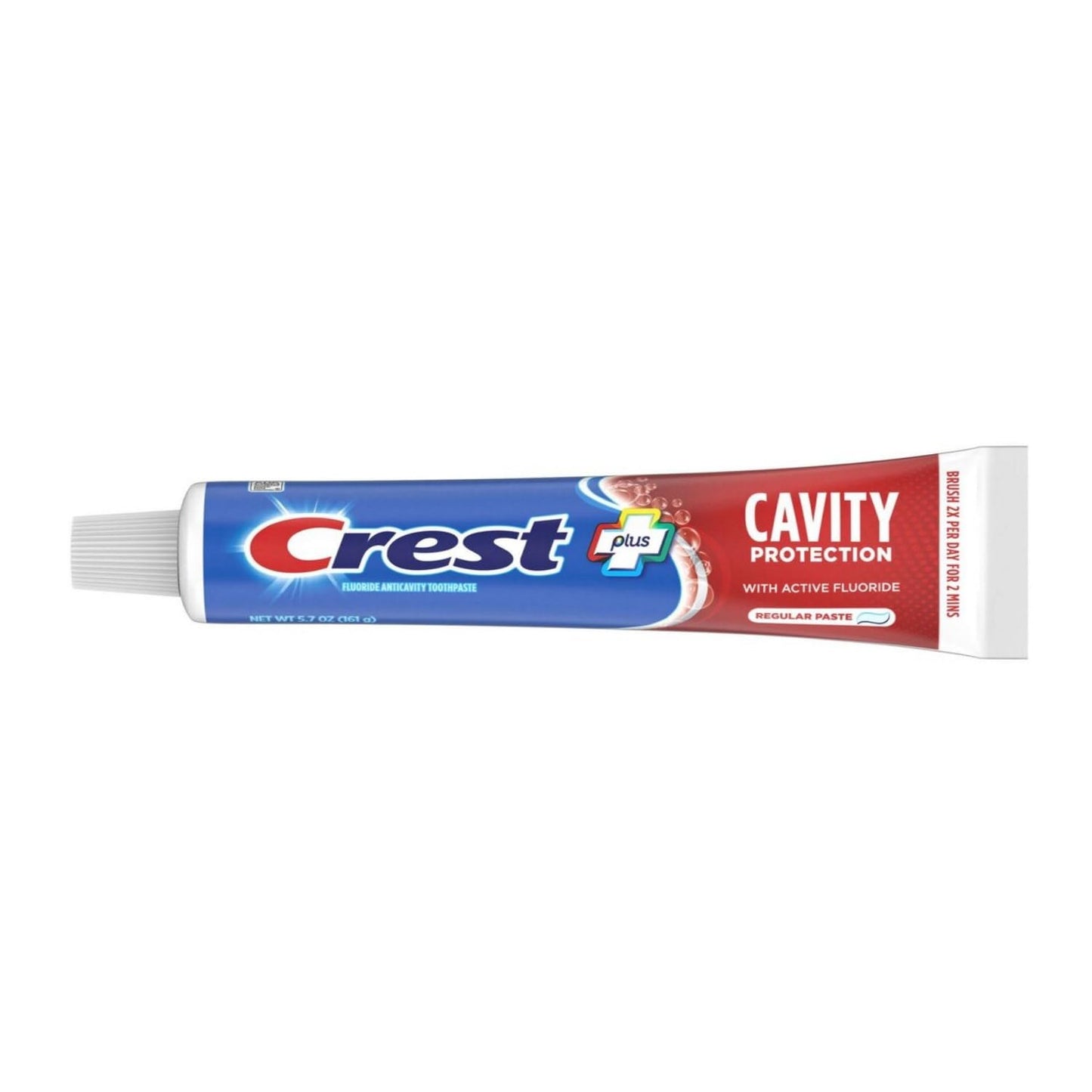Crest Cavity Protection Toothpaste - Pack of 2, 5.7 oz Regular Paste