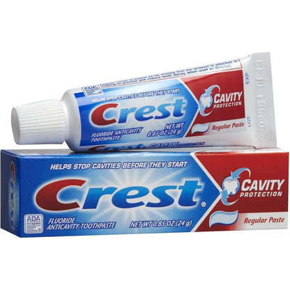 Crest Cavity Protection Toothpaste Travel Size 0.85 oz (24 g) | Pack of 10