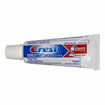 Crest Cavity Protection Toothpaste – Travel Size 0.85 oz, Pack of 72
