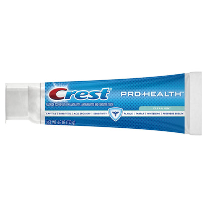 Crest Pro-Health Clean Mint Toothpaste 4.6 oz (Pack of 3)