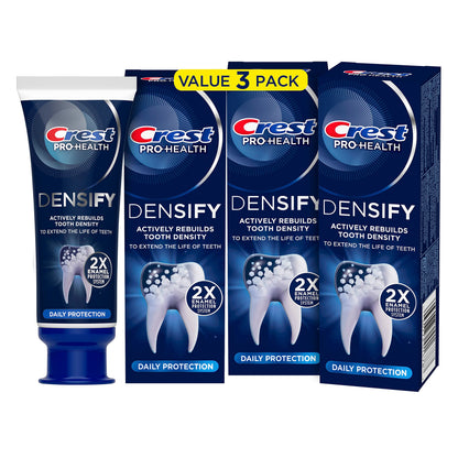 Crest Pro-Health Densify Toothpaste 3-Pack, 4.1oz - Anticavity & Sensitive Teeth